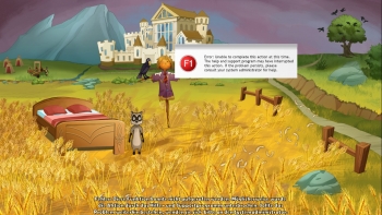 Sandra and Woo in The Cursed Adventure Screenshot